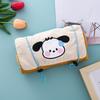 Cute Folding Makeup Bag For Women With Large Capacity And Removable Compartments For Travel And Home Storage