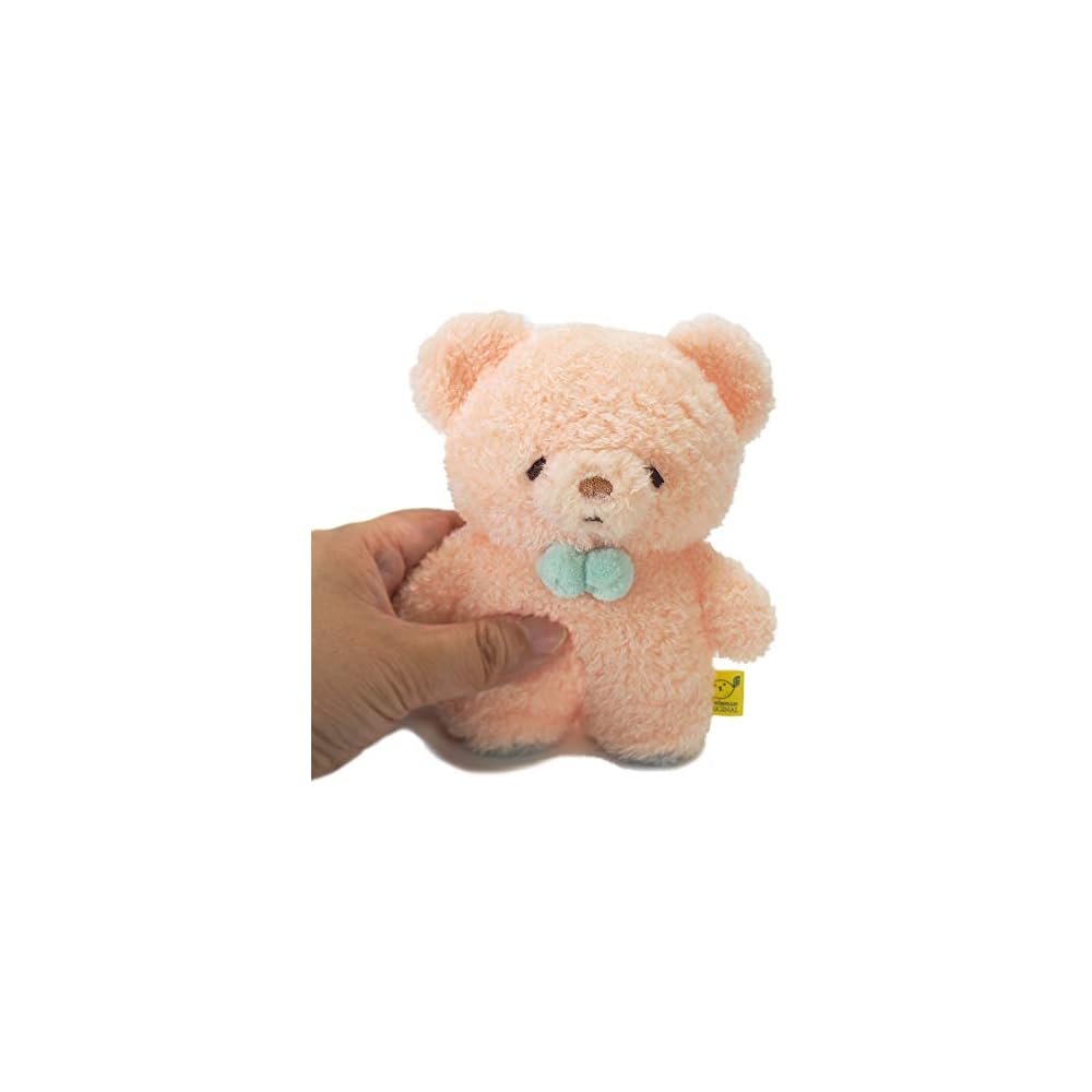 Sunlemon Fuwafuwa Tatton Rabbit Plush Toy Beige 11.3x7x16.9cm Soft Animal Stuffed Animal
