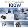 Lenovo ThinkPlus 100W GaN Charger (Ice Sugar Series)
