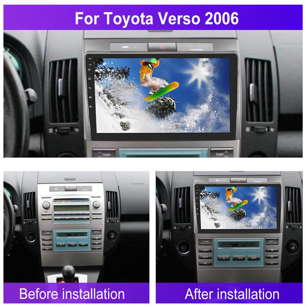 9 Inch Wireless Carplay Car Radio GPS For Toyota Corolla Verso 2003-2009 Android 13 Auto Navigation Central Integrated Car Radio
