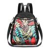Women's Oxford Cloth Casual Fashion Print Travel Backpack - 2025 Trend
