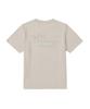SNOWPEAK APPAREL Askin Women'S Lettering Short Sleeve T-Shirt (S25Mwfts85) Sand Beige