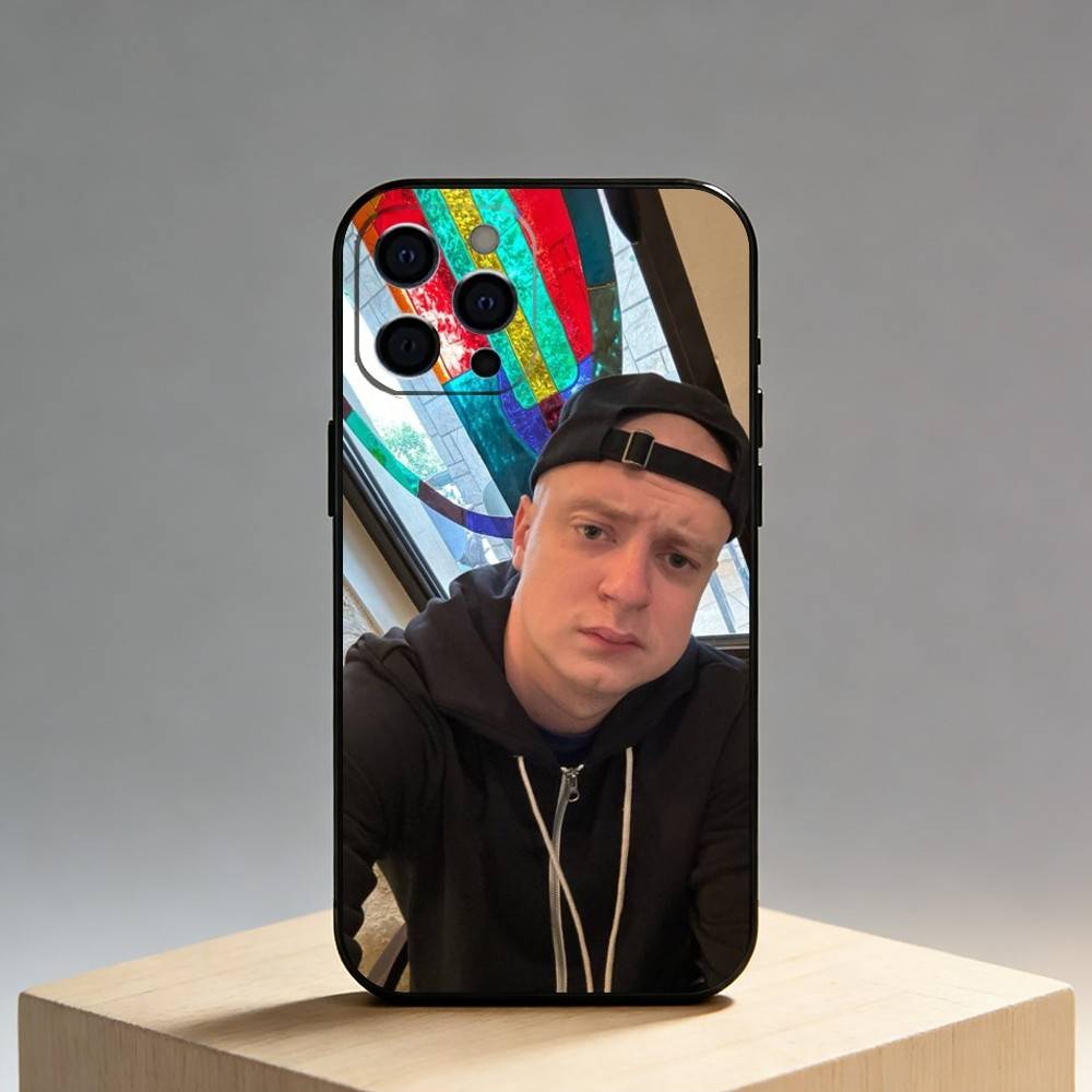 Mellstroy Handyhülle Für iPhone17,16,15,14,13,12 Plus,Max Weiches Silikon Schwarze Hülle