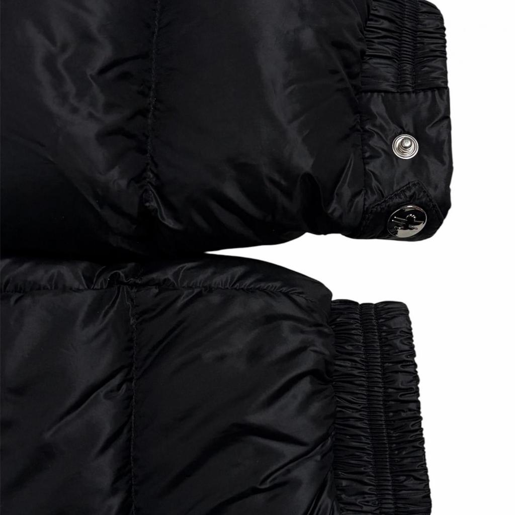 Used MONCLER SASSIEREDown Jacket Black Nylon Mens