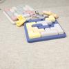 Silikon Russisches Puzzle Bausteine Finger Spielzeug Push Bubble Taktiles Spielzeug ideal für Kinder und Erwachsene Tangram Puzzle Lernspielzeug für Kind