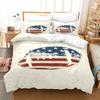 3D American Football King Queen Duvet Cover Ball Sports Bedding Set For Kids Teens Boy Sport Fans 2/3pcs Polyester Quilt Cover