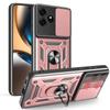 Slide Lens Cover for Realme GT 7T GT7 G Magnetic Ring Stand Holder Shockproof Armor Protection Phone Back Case for Realme GT7T