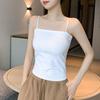 Women's 2025 Black Camisole: Stylish Summer All-in-One with Chest Pads & Beautiful Back Design