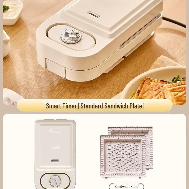 Yinuoshi Multi-Function Sandwich & Waffle Maker