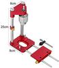 Drilling Locator Precision Woodworking Drilling Locator Household Alloy Steel Woodworking Drilling Guide Tool DIY Furniture Tool