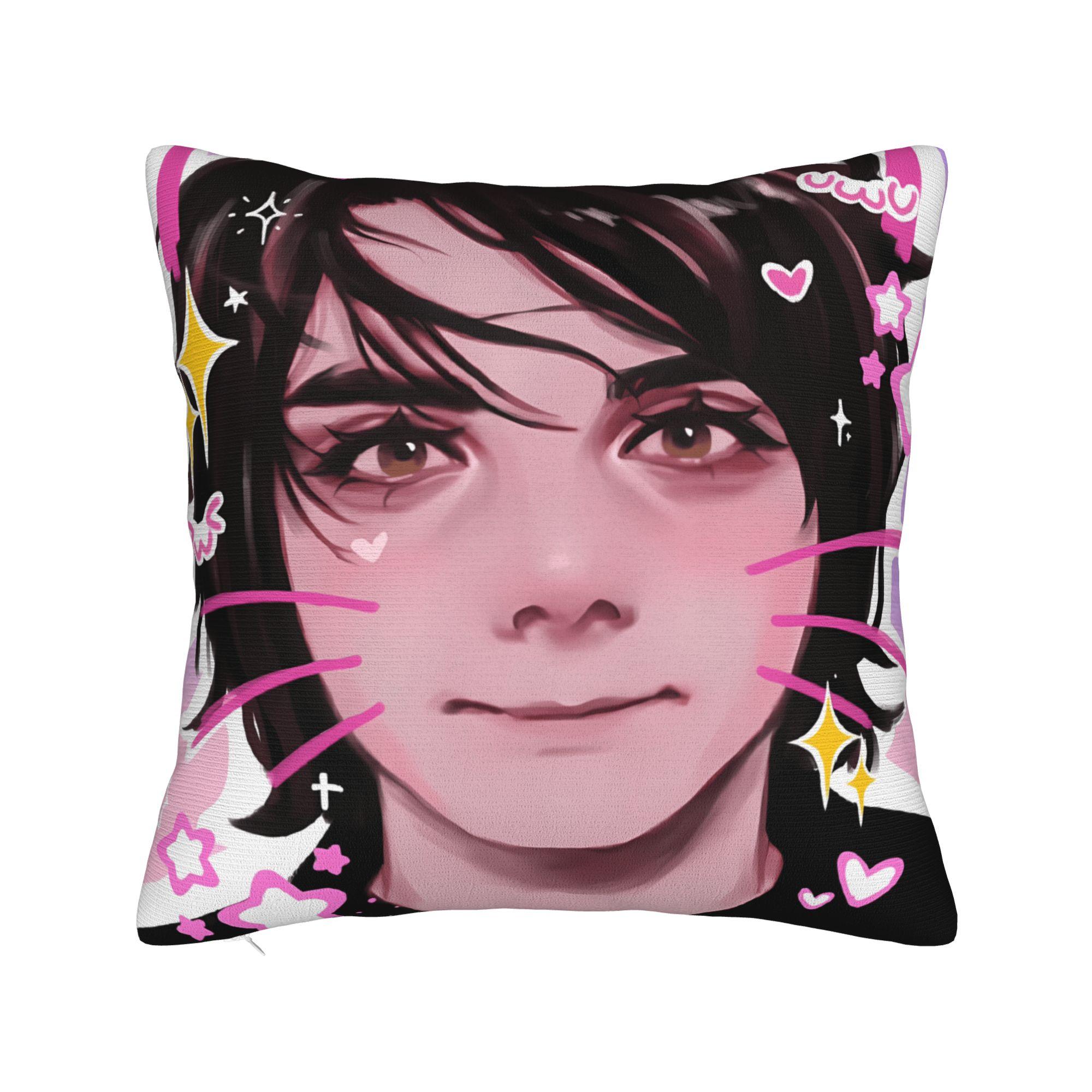 

Pillow Case My Chemical Romance Band Graphic Pillow Cover For Sofa Home Decoration Morden Pillowcases 20x20Inch