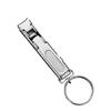 Stainless Steel Nail Clippers Fingernail Cutters with Nail File for Men Women