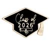 Class of 2026 Graduation Enamel Pin Graduation Cap Brooch Badge for Backpack Clothing Accessories Jewelry Gift Women Men Student
