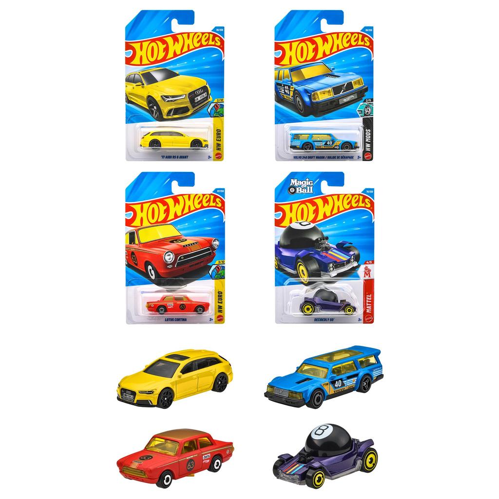 Hot Wheels Basic Cars C Assortment Vehicle Toy Mini 36 Box Ages 3 and Cars, Cars, Set, Up, Multi-Purpose, C4982-98RC