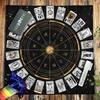 Square Flannelette Tarot Altar Cloth Board Game Pad Astrological Oracles Pad Table Cover Card Mat Divinations Tablecloth