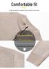 Men’s Fleece-Lined Half-Zip Pullover Sweater – Trendy Long-Sleeve Knitwear with Half-High Collar for Autumn/Winter.