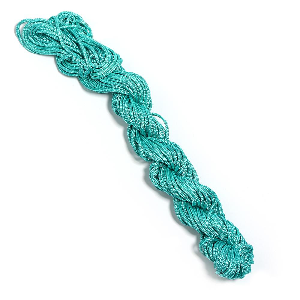 1/1.5mm Multicolor Nylon Cord Chinese Knot Thread Braided String for Jewelry Making Bracelet Tassels Beading Thread Supplies