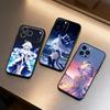 G-Genshin Impact Phone Case For iPhone17,16,15,14,13,12 Plus,Max Soft Silicone Black Cover