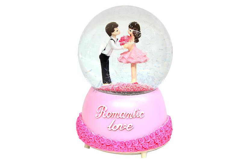 

Снежный шар Romantic Love моторизованный музыкальный 100cc