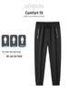 2025 Men's Straight Loose Sports Sweatpants - Versatile Spring & Autumn Casual Plus Size Pants