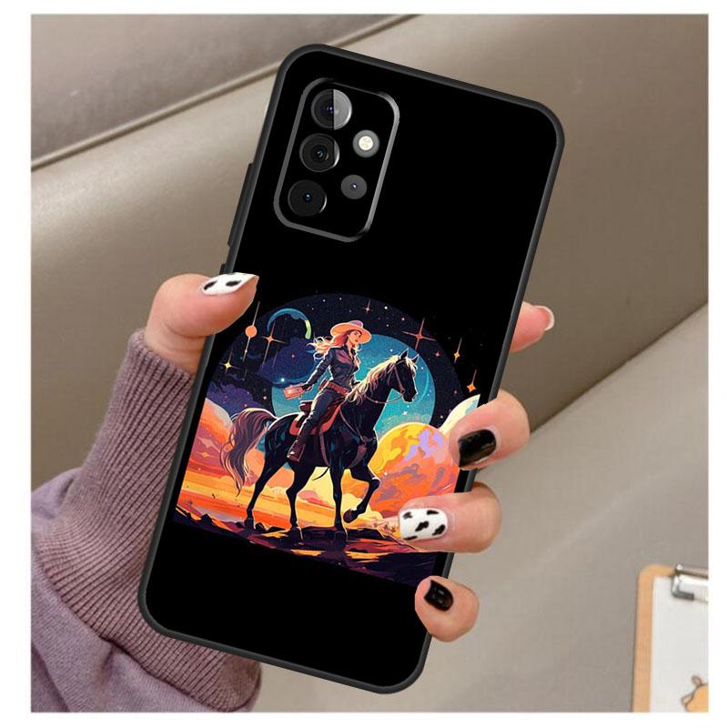 

Space Cowgirl Case For Samsung Galaxy A13 A33 A53 A73 A14 A24 A34 A54 A72 A52 A32 A22 A12 A51 A71 A15 A25 Samsung A21S