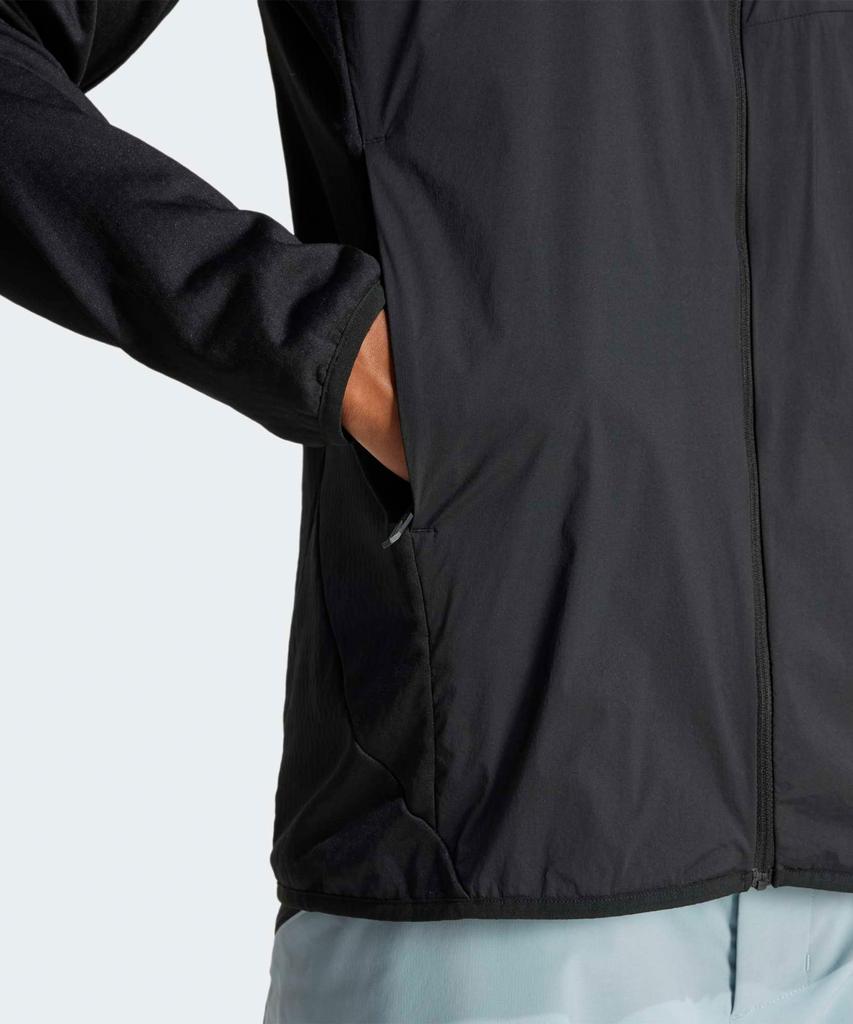 adidas Terrex Xperior Climawarm+ Windlight Fleece Hooded Jacket - Black / Jf1227