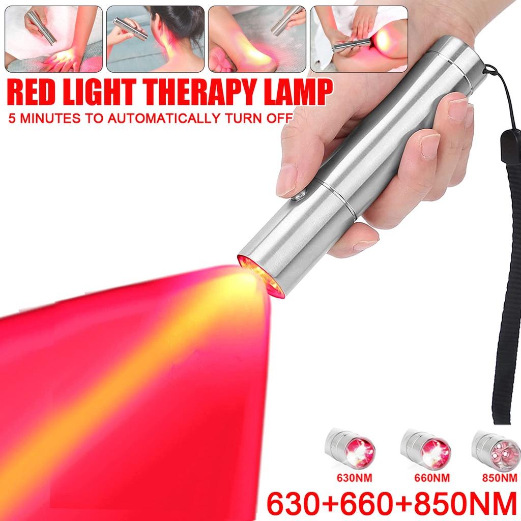 9W Portable Red Light Therapy LED Therapy Pen Infrared Soft Scar Wrinkle Removal Treatment Acne Laser Pen