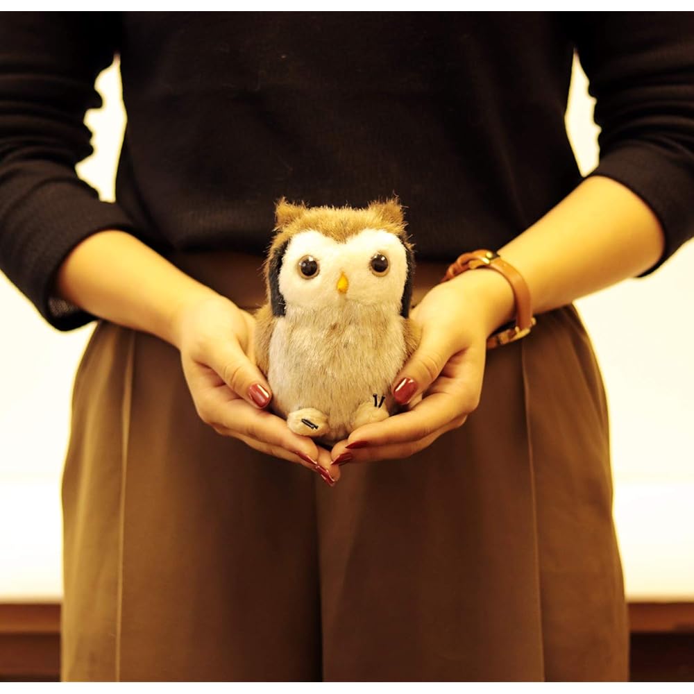 Yoshitoku Riku no Nakama-tachi Konohazuku Plush Toy 180519 Soft and Cuddly Owl Figure