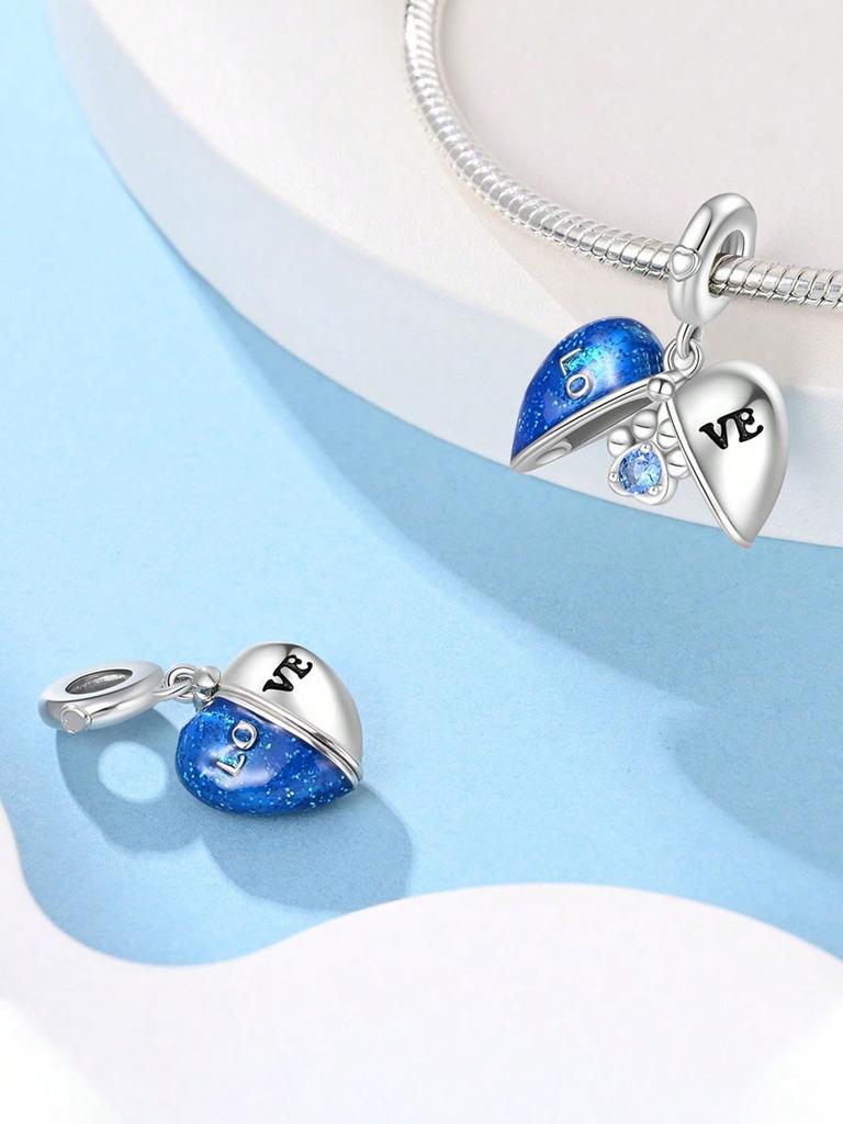 Graduation Season Blue Butterflybeads Charm Copper Plated Fit Charms Copperoriginal Bracelet For Jewelry Making Diy Charm