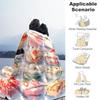 1pc dessert cake Outdoor Flannel Blanket Soft Warm All-Season Throw for Sofa Bed Car Camping Office, Cozy Gift Idea1238S