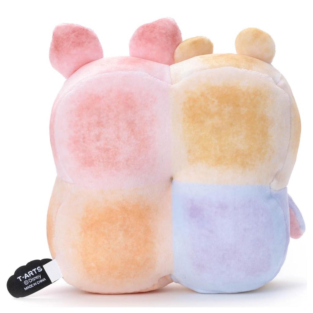 Takara Tomy Arts Disney Character Nui Pan Plush Toys and 14cm Tall (Small) - Tear-a-Bread, Pooh, Piglet, Eeyore, Tigger, Approx.
