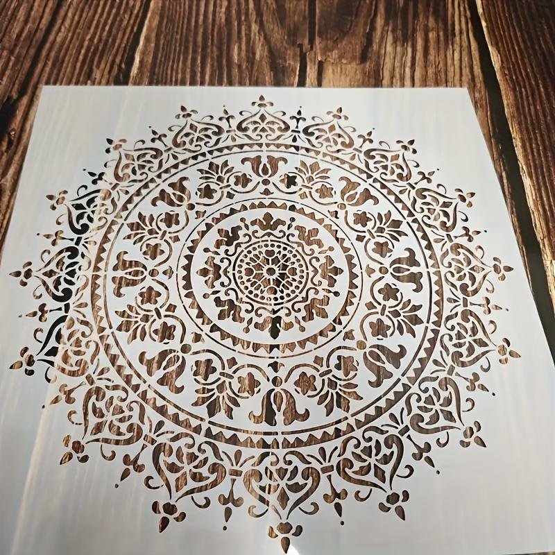Șabloane Mandala Vintage Mari Modele Florale și Geometrice Intricate Șabloane pentru Stencil pentru Artă de Perete DIY Artizanat Textil Șabloane de Pictură Reutilizabile
