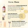 1/2Pcs 60ML Cyperus Rotundus Oil Moisturizing Soothing Hair Removal Oil Natural Plants Extract All Skin Types Body Care Essential Oil