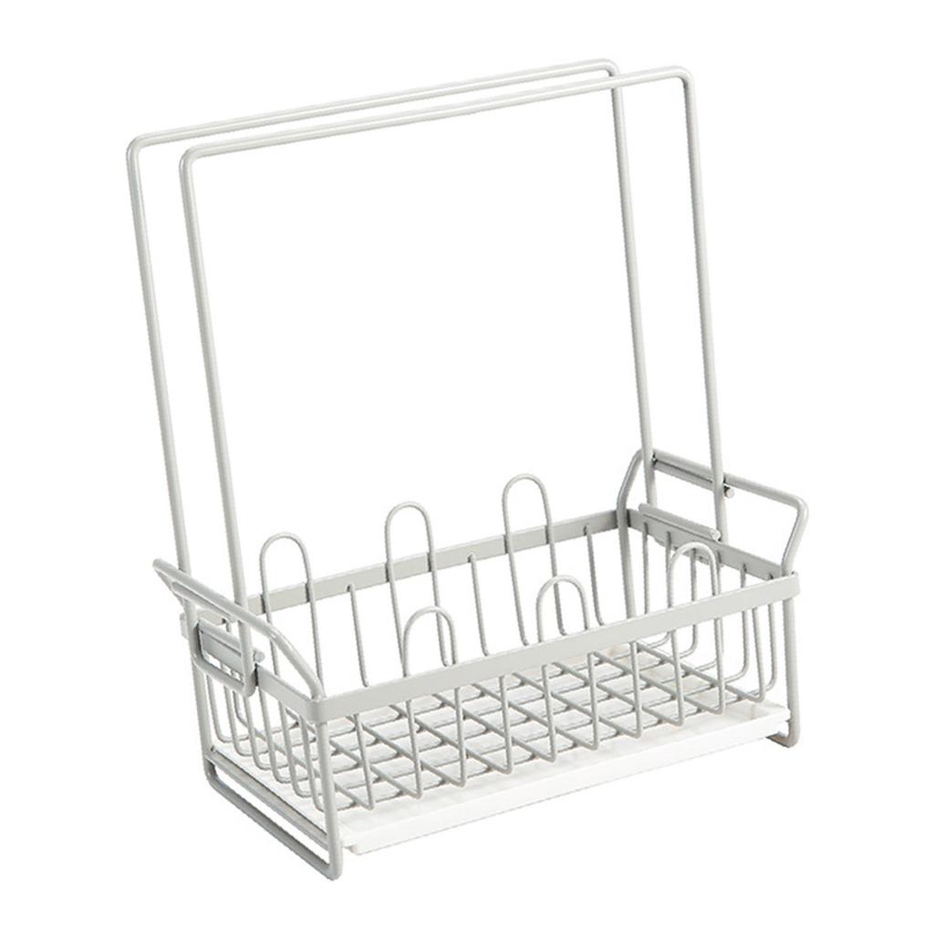 Sponge Rag Rack Dishcloth Drying Rack Sink Faucet Detergent Sponge Holder   for Kitchen Countertop