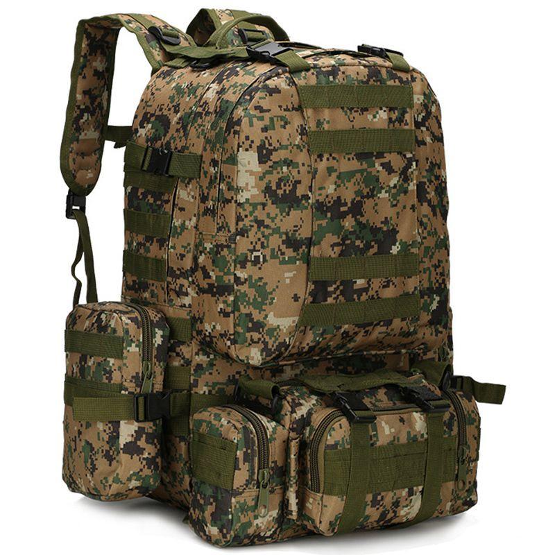Military Outdoor 65l Tactical Sportbag Camping Hiking Trekking Rucksack Backpack