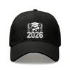 [Graduation Baseball Cap] 2026 Class Of Graduation Print Unisex Adjustable Breathable Lightweight Casual Outdoor Sports Baseball Hat For Men Women