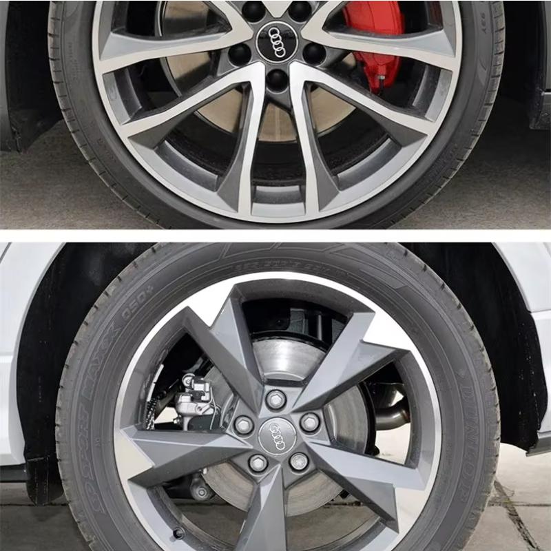 60/61/68/69mm Audi Car Wheel Center Cap Emblem Hub Covers Badge For Audi A8 A5 A6 C5 C6 C7 A7 A3 A4 B5 B6 B7 B8 B9 Q3 Q5 Q7 TT