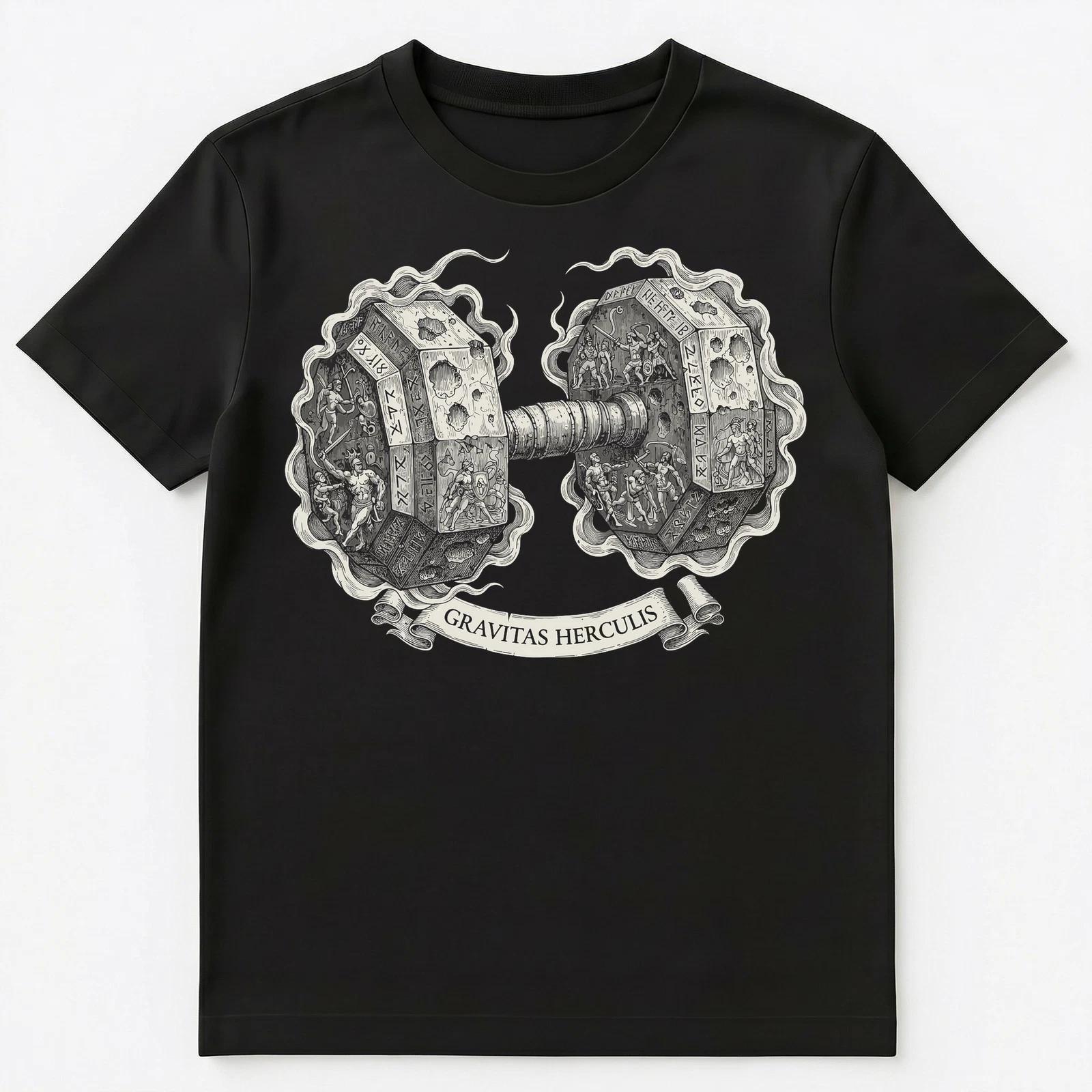 Weightlifting Enthusiast Hercules Power Gym Lifting Unisex T-Shirt S