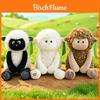 Plush Sheep Toy With Short Pile Fabric For Kids And Adults Gift