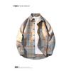 Men Plaid Loose Long Sleeve Casual Shirt Big Size Outerwear