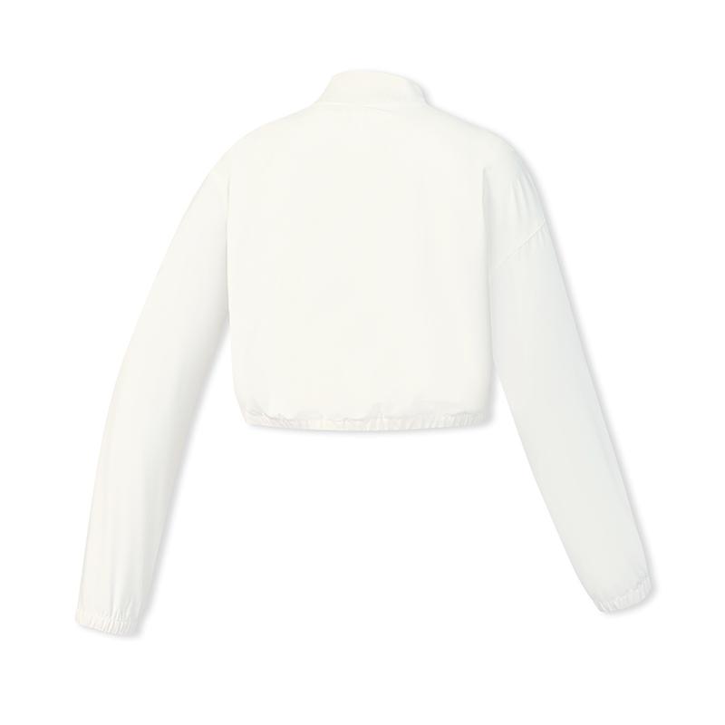 Fila Tennis Simple Loose Woven Long Sleeve Jacket Women jackets A11W623708F-WT
