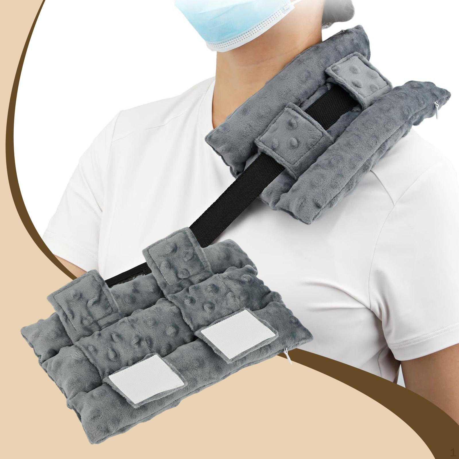 

Подушка для руки, подушка для шеи для мужчин и женщин, повышенный комфорт, мягкая, легкая, налокотник для переноски Dark Gray