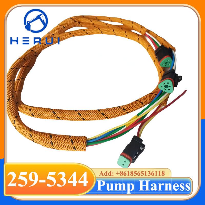 Excavator Accessories E320D 320D Hydraulic Pump Wiring Harness 259-5344 2595344