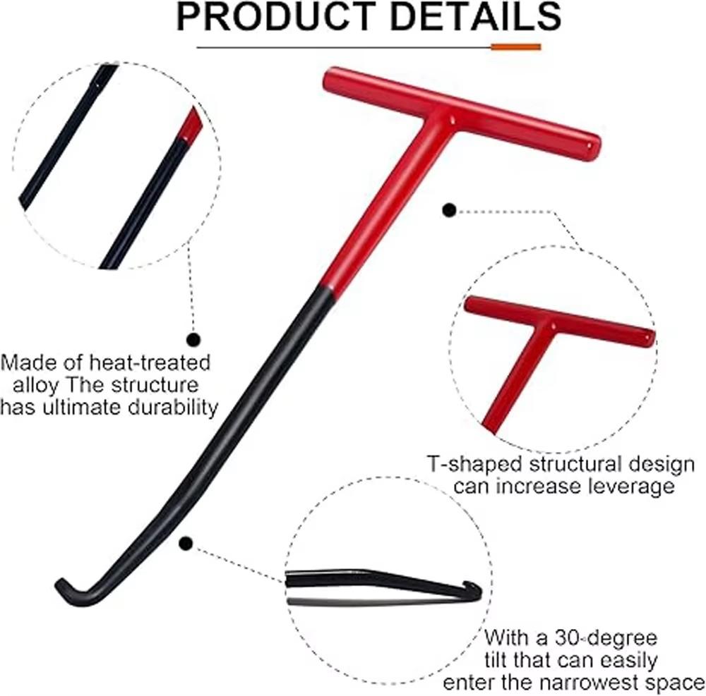 Exhaust Pipe Spring Hook, Exhaust Spring Puller Tool, Motorcycle Exhaust Pipe Spring Hook Handy Removal Tool Professional Repair