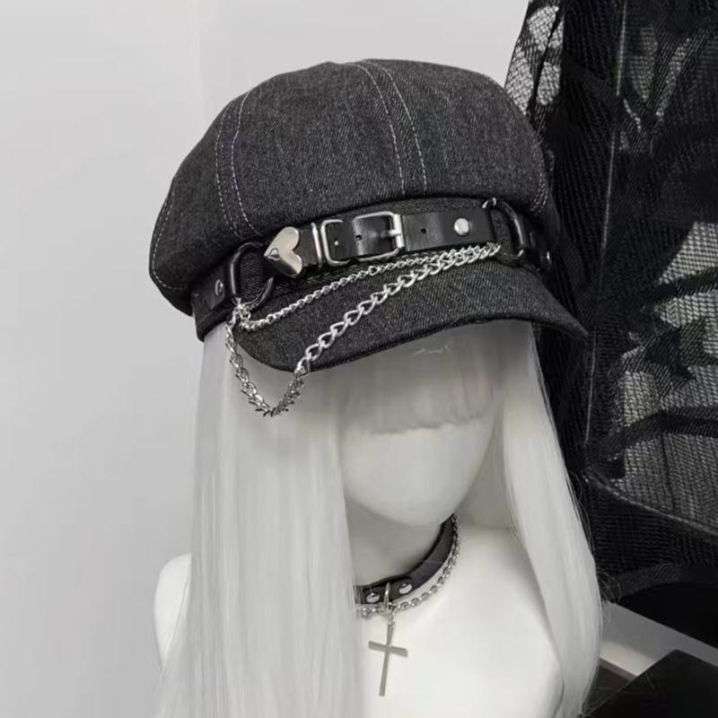 Newsboys Octagonal Hat Women Girl Korean Beret Hat Outdoor Photo Caps Dome Caps Popular Shopping Streetwear Hat
