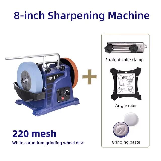220V Knife Sharpener Electric Sander Mini Sharpener Water-Cooled Knife Sharpener Home Desktop Sharpening Tools Sharpening Stone