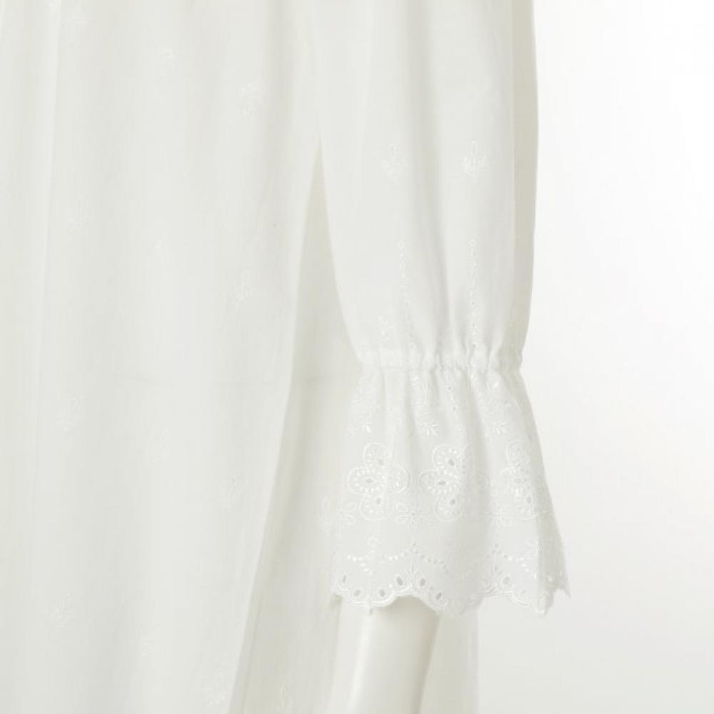 Venus Solid Lace Nightdress Vgna209a