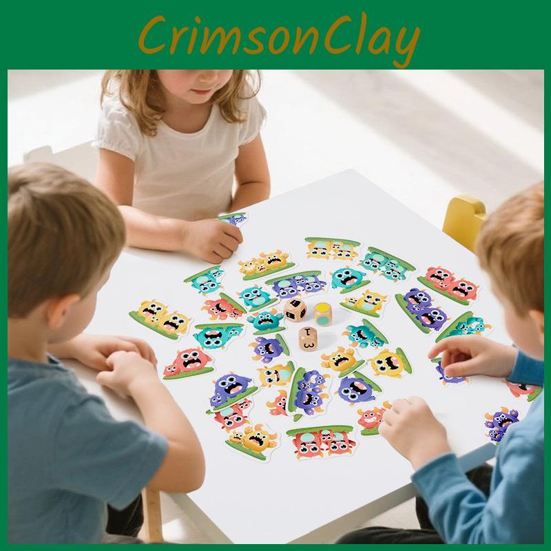 Kneipen Holz Monster Puzzle Spielset Kartenkomponenten Für Kinder Lernen Familienspaß