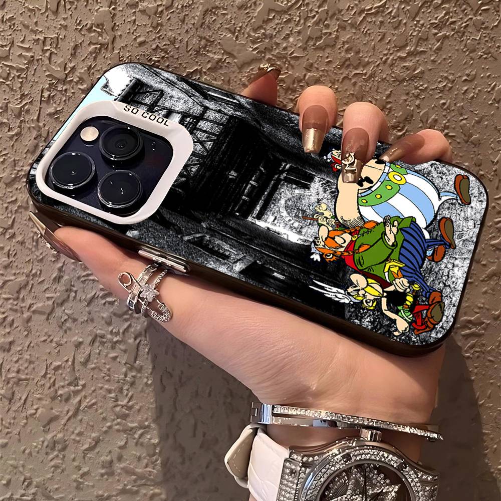 A-Asterix Et O-Obelix M-Manga Phone Cases For IPhone 17 16 15 14 13 12 11 Plus Pro Max Pro Color Matte Cover
