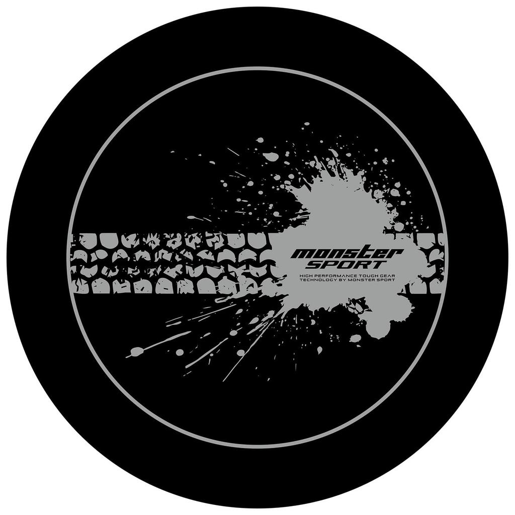 MONSTER SPORT 771150-5600M JB74W Spare Tire Cover, Gravel, Designed for Vehicles, Tire Cover, For